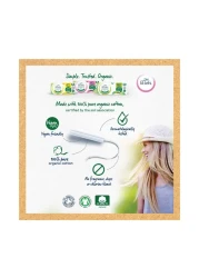 Lil-Lets Organic Non-Applicator Regular White 16 Tampons