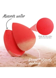 BEAKEY Makeup Sponge 5 Pcs Set LatexFree Boun Boun Beauty Sponge for Blending Makeup Sponges for Foundation Liquid Cream and Powder Blender for Enhanced Make Up Application Halloween Makeup Tools