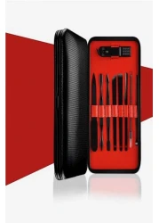 Generic 15 In 1 Professional Nail Clipper, Manicure Set, Black