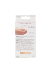 KISS Salon Acrylic Press On Nails Nail glue included Sugar Rush French Medium Size Square Shape Includes 28 Nails 2g Glue 1 Manicure Stick 1 Mini File