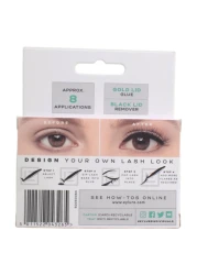 Eylure Individuals Knot-Free False Eyelashes With Adhesive Black