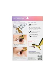 KISS imPRESS Falsies False Eyelashes Lash Clusters Natural 12 mm Includes 20 Clusters 1 applicator Contact Lens Friendly Easy to Apply Reusable Strip Lashes