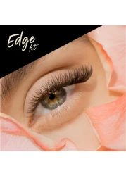 iENVY Half Lashes Edge Fit False Eyelashes Natural Dramatic Look Wispy Cat Eye Clear Band Fluffy Volume Soft Strip Short Half Fake Eyelashes Light Weight Comfort Everyday Easy to Wear FLUTTERY FIT