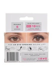 آيلور لاش ليفت دي كيرل آيز وايد أوبن رموش إصطناعية مع غراء لاصق - أسود