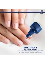 Blue Cross Cuticle Remover Liquid Gel, Cuticle Softener for Nails, Hydrating, Moisturizing, Professional Nail Care for Brittle Hang Nails, Dry Cuticles, Made in USA, 8oz, Citrus