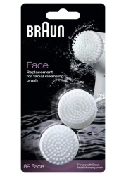 Braun Silkpil Skin Spa Facial Cleansing Brush Braun Facial Brushes Refill Pack 2 Replacement Brushes