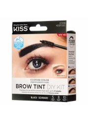 Kiss Brow Tint Diy Kit Black KEBT02C