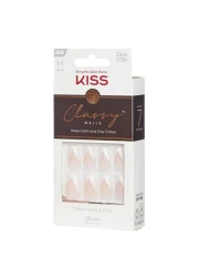 Kiss Classy Nails Medium KCS04C Pink 28 PCS