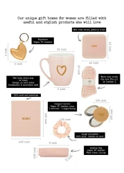 Gift Baskets for Women Gifts for Girlfriend Birthday Box Gift Box for Women Gift Set for Women Pink Gifts for Her Daughter Wife Mom Sister Teen Girl Best Friends Female