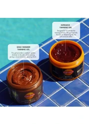 Carroten Gold Shimmer Intensive Tanning Gel SPF0 + Spatula - Shimmering Pearls Accelerates the Tanning Process