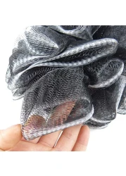 BTYMS 4 Pieces Shower Loofahs Bath Sponges 60g Bath Scrunchies Mesh Pouf Exfoliating Loofa for Body Washing