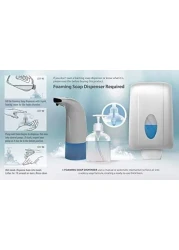 Antibacterial Hand Soap - Mango Foaming Hand Wash - 1/2 Gallon (64 oz.) Bulk. Refill Jug. Mango Scented. Non-toxic. Made in the USA.