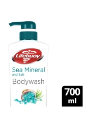 Lifebuoy Antibacterial Body Wash Sea Mineral 100% Stronger Germ Protection 700ml