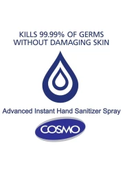 Cosmo Advanced Instant Hand Sanitizer Spray - 100ml, Pack Of 20