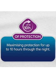 Nana Night Maxi Sanitary Pads with Wings Extra Long and Thick 22 Pads, Pack of 2