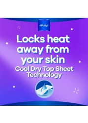 Always Cool And Dry No Heat Feel Maxi Thick Large 60 Sanitary Pads With Wings