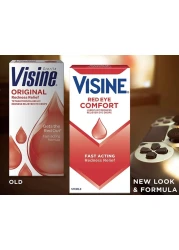 Visine Original Redness Relief Eye Drops to Help Relieve Red Eyes Eye Irritation 05 Fl Oz Pack of 4