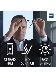 Zeiss Lens Wipes - Pack of 200, White, 200 Count (Pack of 1)