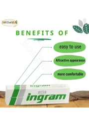 Ingram New Extra Cool Lather Shave Cream Cool Shaving Cream Tube 60g For A Smoother And Closer Shave Made In Egypt (2 Pack = 4.23 oz / 120 gm)