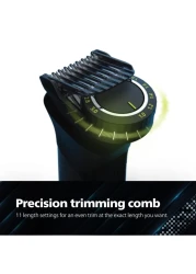 Philips All In One Trimmer, 13 In 1 For Face, Head And Body, Beard Sense Technology, 120 Mins Run Time With Quick Charge, MG7920