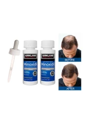 2-Pack Minoxidil 5% Extra Strength Hair Regrowth Solution &ndash; 60ml Bottles for Rapid, Thicker, and Fuller Hair Growth
