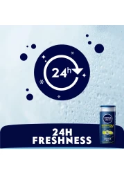 NIVEA MEN 3in1 Shower Gel Body Wash Energy 24h Fresh Masculine Scent 500ml