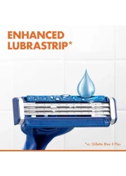 جيليت بلو 3 كومفرت ماكينة حلاقة للإستعمال مرة واحدة فقط - 8 ماكينات حلاقة