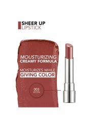 Flormar Sheer Up Lipstick 03 Pinky Nude