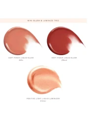 Rare BeautyLimited Edition Mini Blush Luminize Trio Beloved Virtue Enliven New In Box