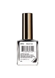 Kiss Quick Dry Nail Polish QP03 Black Out 13ml