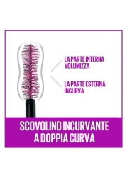 مايبيلين نيويورك فلسيس لاش ليفت ماسكارا مضادة للماء 01 -أسود.