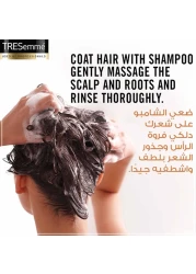 تريسمي بوتانيكس شامبو تغذية وتجديد بحليب جوز الهند وخلاصة الصبار أبيض 400 ملل