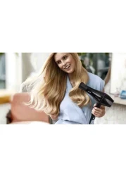 Philips Drycare Pro Hair Dryer With Concentrator And Diffuser Nozzle 2200W BHD274 Black