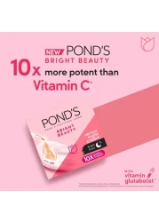 Pond's Bright Beauty Serum Night Cream with Niacinamide Vitamin E and Glycerin 50g