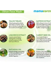 Mamaearth Ubtan Face Wash With Turmeric White 100ml