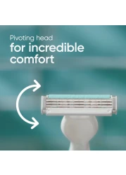 Gillette Venus Simply 3 Sensitive Disposable Razors Multicolour 3 Razors