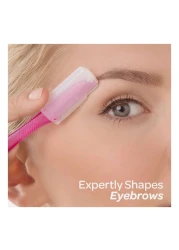 Schick Intuition Touch Up Eyebrow Styling And Facial Exfoliation 3 Razor Multicolour Pack of 2