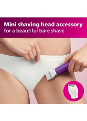 PHILIPSBeauty Bikini Genie Cordless Trimmer for Bikini Line Hair Removal with Shaving Head and Comb BRT38350