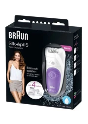 Braun - Silk-epil 5 Wet And Dry Epilator White/Purple