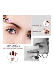 Generic - USB Electric Face Epilator Hair Removal, Eyebrow Mini Shaver Razor Instant Painless Portable Trimmer For Women