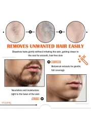 Intimate/Private Hair Removal Cream for Men,Easy to Apply,Durable Hair Removal Cream,Flawless Depilatory Cream for Unwanted Body Hair &amp; All Skin Types