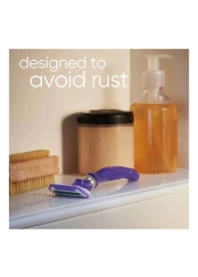 Gillette Venus Swirl Razor Blade Refills Purple 4 PCS