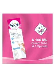 فيت بيور إنسبيريشنز كريم إزالة شعر منطقة البيكيني وتحت الإبط للبشرة الحساسة 100 ملل