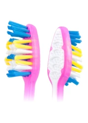 كولجيت زيجزاج فرشاة أسنان مرنة ناعمة مع منظف اللسان 1 قطعة