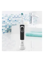 Oral-B Vitality 100 Black Electric rechargeable toothbrush with UAE 3 pin plug