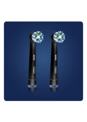 Oral-B CrossAction Replacement Brush Head EB50BRB-2 Black 2 PCS
