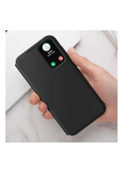 Samsung Smart View Wallet Case Cover For Galaxy S23 FE Black