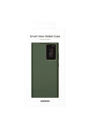 Samsung Smart View Wallet Case For Galaxy S23 Ultra Green