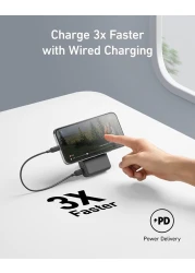 Anker Power Bank, 633 Magnetic Battery (MagGo), 10000mAh Foldable Magnetic Wireless Portable Charger, 20W USB-C Power Delivery for iPhone 13/13 Pro / 13 Pro Max / 12/12 Pro and 12 Pro Max (Black)