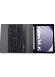 Keyboard Case for Samsung Galaxy Tab A9+ 2023 SM-X210 / SM-X215 / SM-X216 with S Pen Holder，Protective Cover Case with Detachable Wireless Keyboard for Samsung Galaxy Tab A9 Plus 2023 &ndash;Black